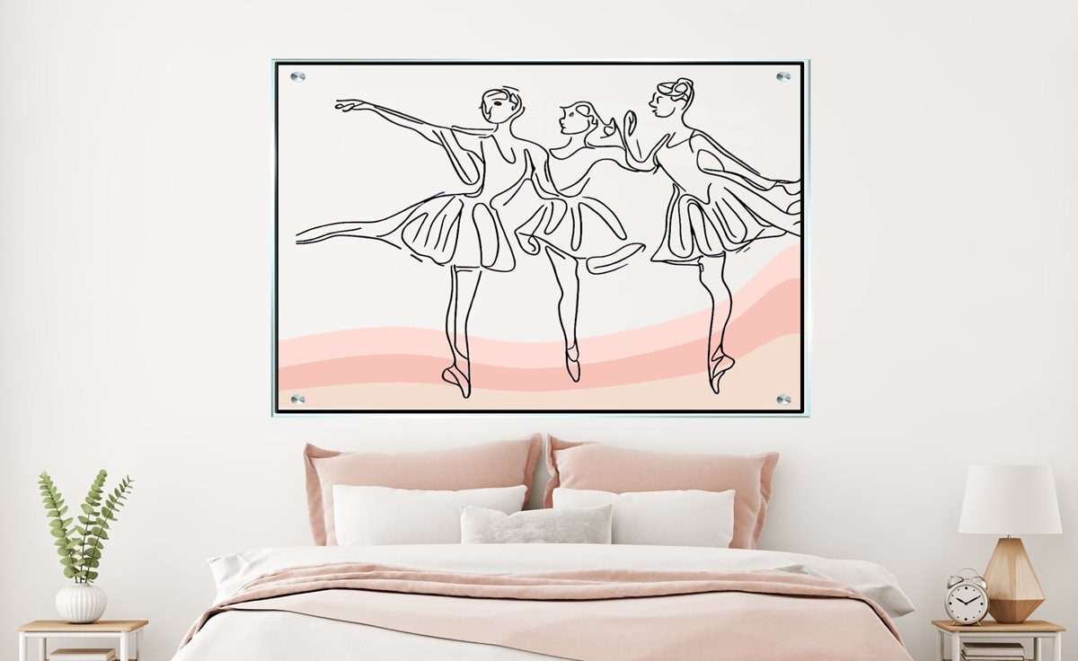 בחירת תמונות זכוכית לחדר שינה לפי סגנון החלל