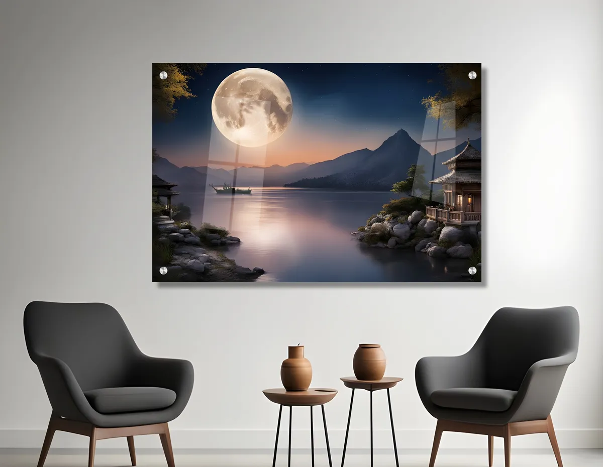 תמונת זכוכית מרהיבה לסלון ולמשרד