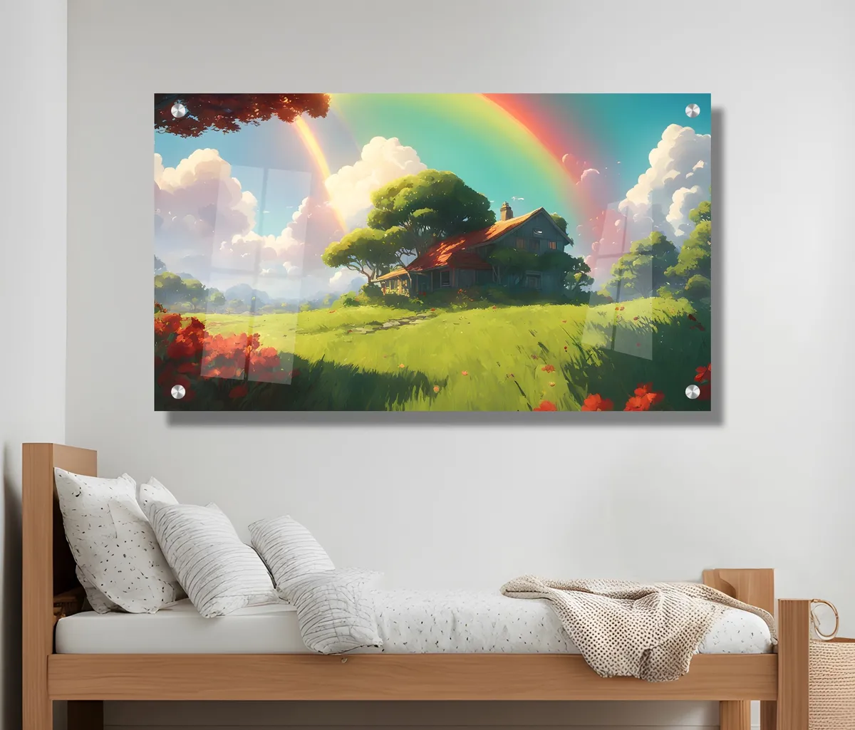 תמונת זכוכית מרהיבה לסלון ולמשרד