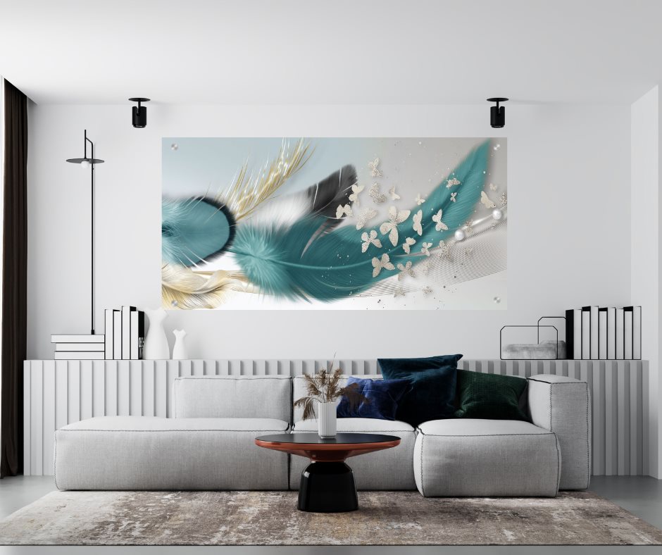 תמונת זכוכית מרהיבה לסלון ולמשרד