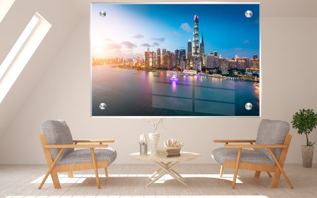 תמונת זכוכית דגם אורבני