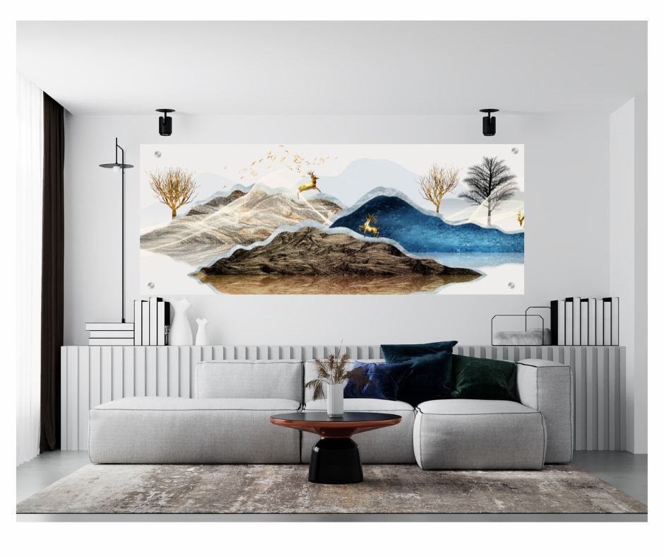 תמונת זכוכית מרהיבה לסלון ולמשרד