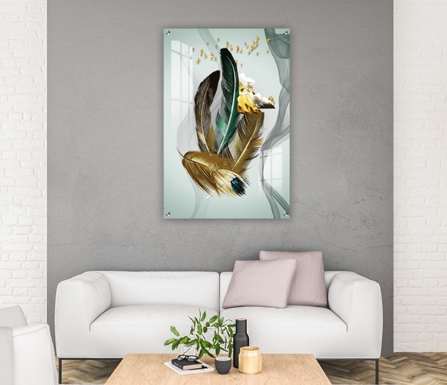 תמונת זכוכית מרהיבה לסלון ולמשרד