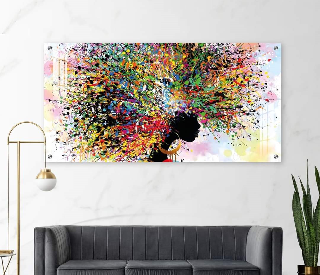 תמונת זכוכית חדרי ילדים אפריקה