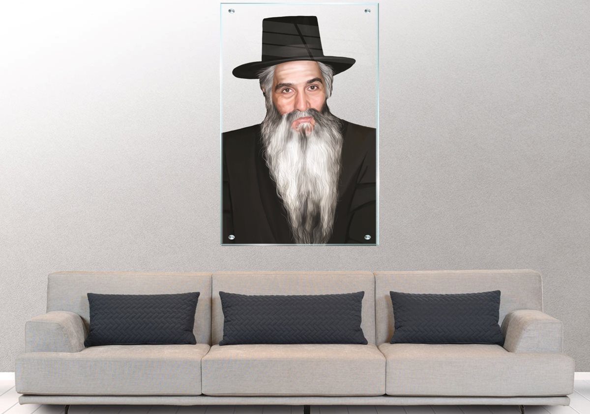 תמונת זכוכית - הרב דוד אבוחצירה