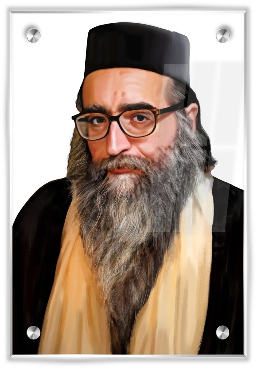 תמונת זכוכית הרב פינטו