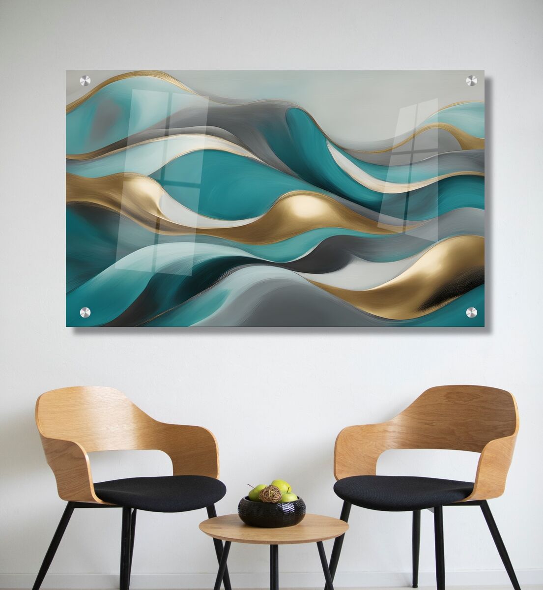 תמונת זכוכית מרהיבה לסלון ולמשרד