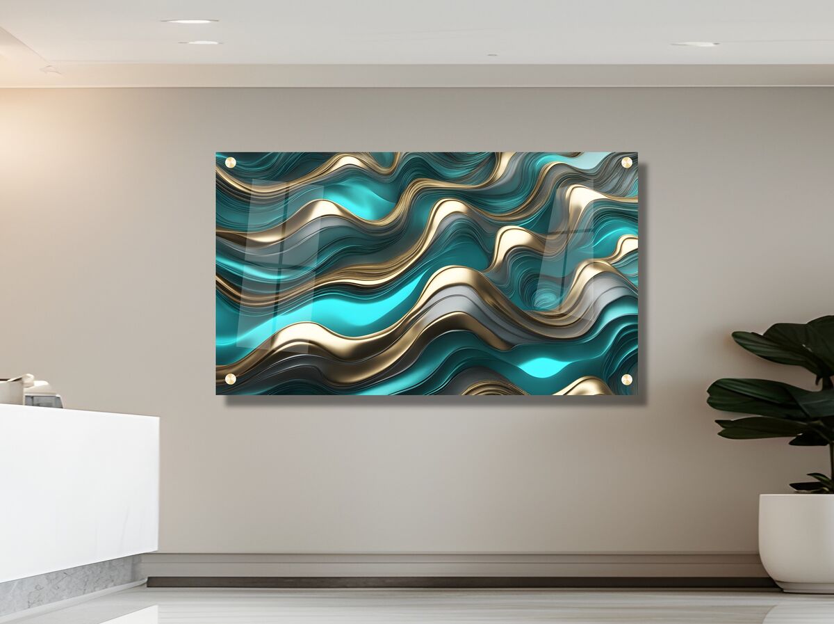 תמונת זכוכית מרהיבה לסלון ולמשרד