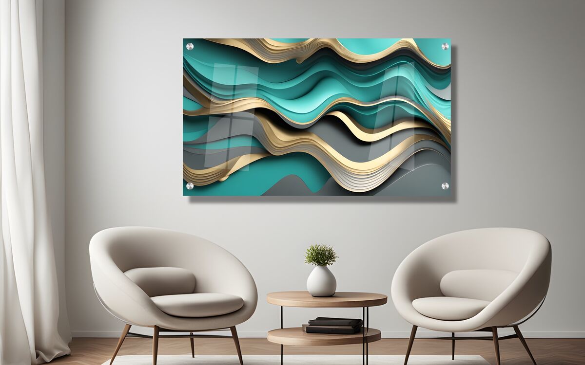 תמונת זכוכית מרהיבה לסלון ולמשרד