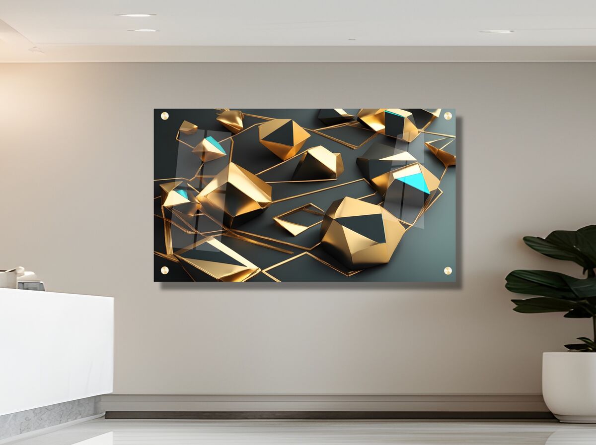 תמונת זכוכית מרהיבה לסלון ולמשרד