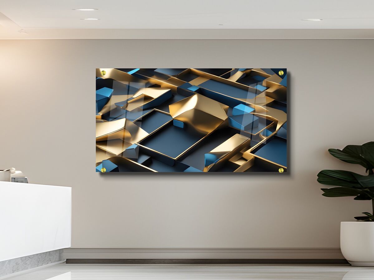 תמונת זכוכית מרהיבה לסלון ולמשרד