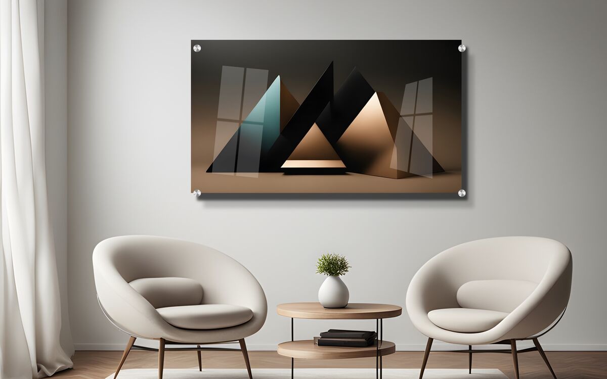 תמונת זכוכית מרהיבה לסלון ולמשרד