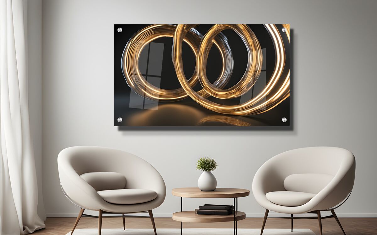 תמונת זכוכית מרהיבה לסלון ולמשרד