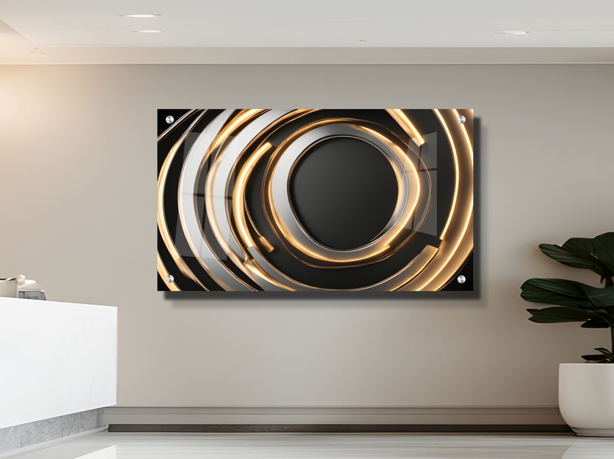 תמונת זכוכית מרהיבה לסלון ולמשרד