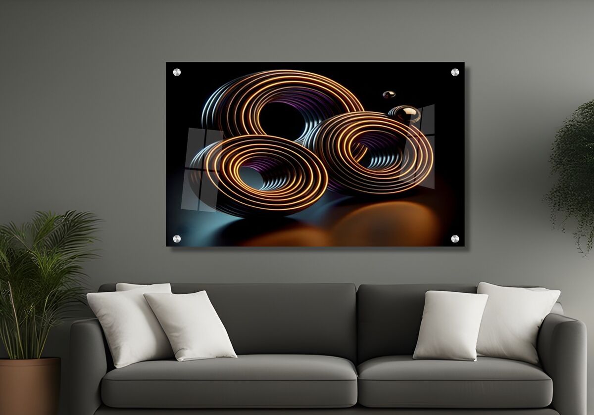 תמונת זכוכית מרהיבה לסלון ולמשרד