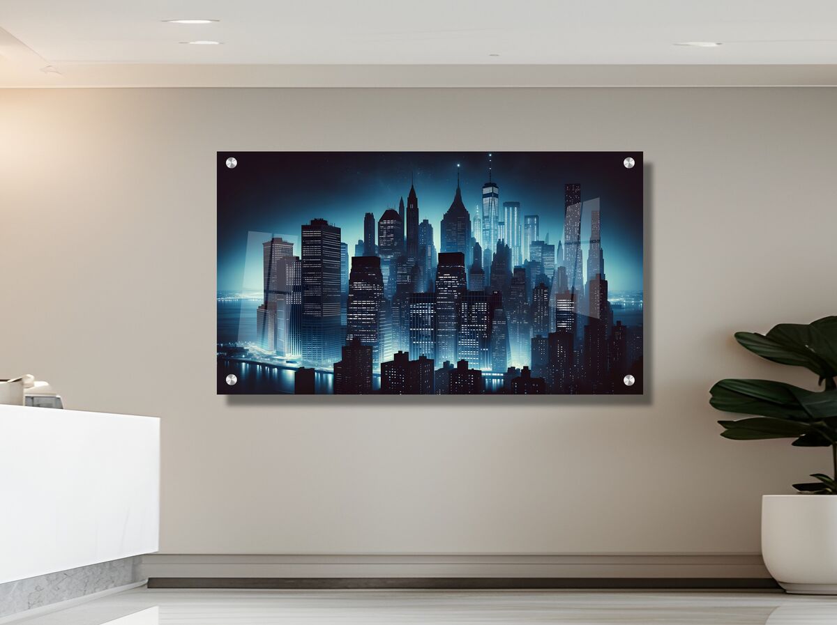 תמונת זכוכית מרהיבה לסלון ולמשרד