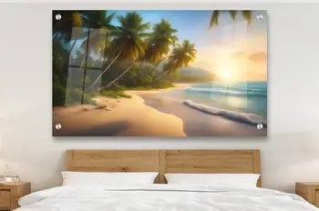 תמונת זכוכית מרהיבה לסלון ולמשרד