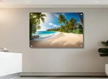 תמונת זכוכית מרהיבה לסלון ולמשרד תאילנד הקסומה