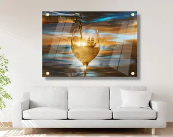 המסע ביין הזהב - תמונת זכוכית איכותית