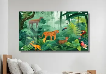 תמונה לחדרי ילדים - טבע וצבעים