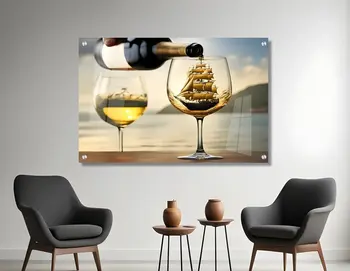 תמונת זכוכית - אבסטרקט