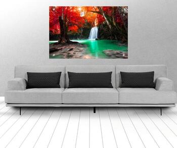 תמונת זכוכית נופים וטבע