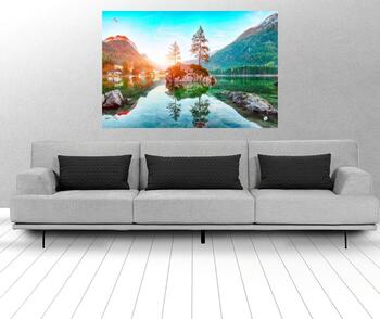 תמונת זכוכית נופים וטבע