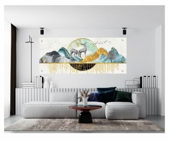 תמונת זכוכית מרהיבה לסלון ולמשרד