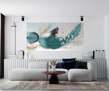 תמונת זכוכית מרהיבה לסלון ולמשרד