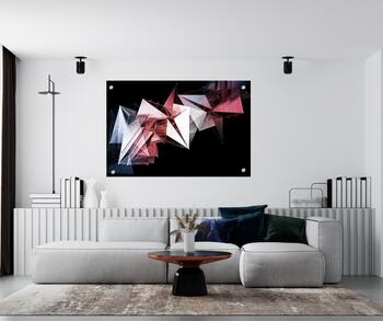 תמונת זכוכית מרהיבה לסלון ולמשרד