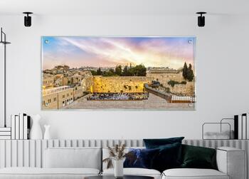 תמונת זכוכית - הכתל המערבי בירושלים