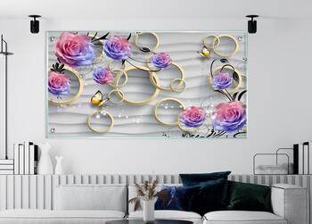 תמונת זכוכית מרהיבה לסלון ולמשרד