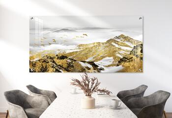 תמונת זכוכית מרהיבה לסלון ולמשרד