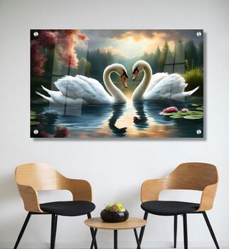 תמונת זכוכית מרהיבה לסלון ולמשרד