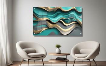 תמונת זכוכית מרהיבה לסלון ולמשרד