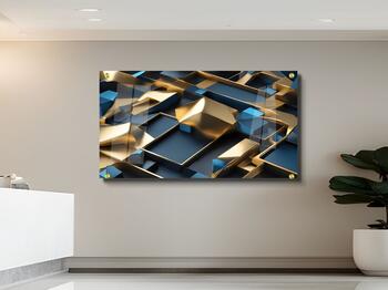 תמונת זכוכית מרהיבה לסלון ולמשרד