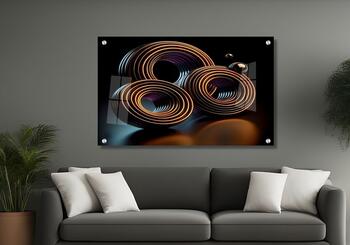 תמונת זכוכית מרהיבה לסלון ולמשרד