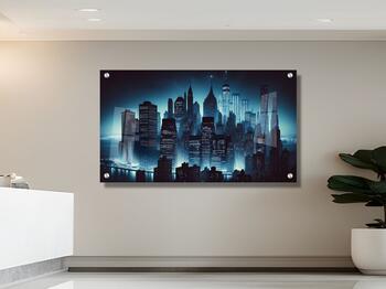 תמונת זכוכית מרהיבה לסלון ולמשרד